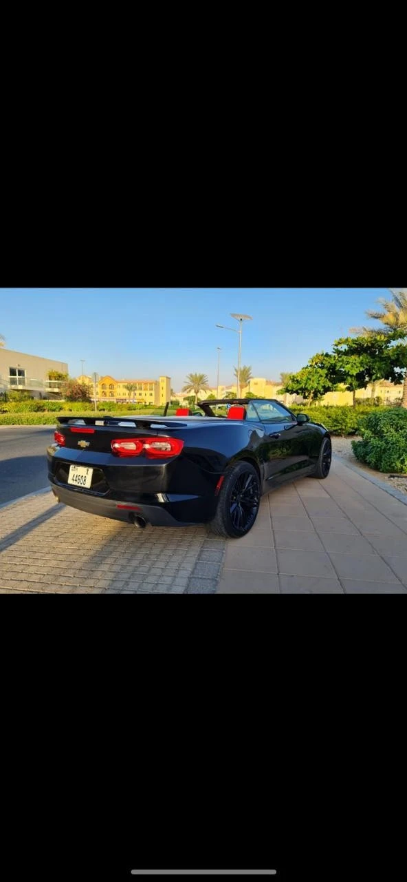  Black Chevrolet Camaro cabrio Photo 5