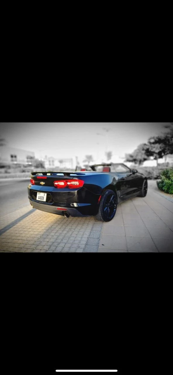  Black Chevrolet Camaro cabrio Photo 6