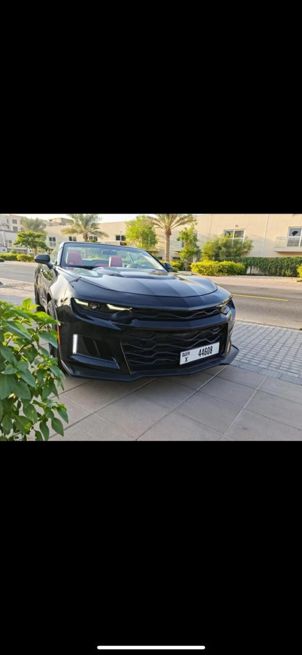  Black Chevrolet Camaro cabrio Photo 8