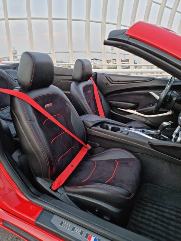  Red Chevrolet Camaro V8 cabrio Photo 5