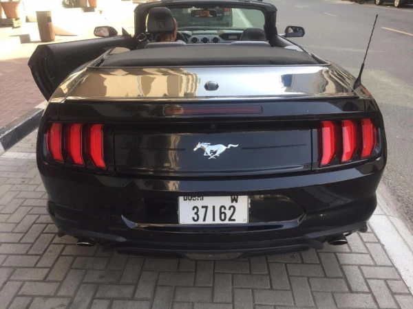  Black Ford Mustang Convertible Photo 5