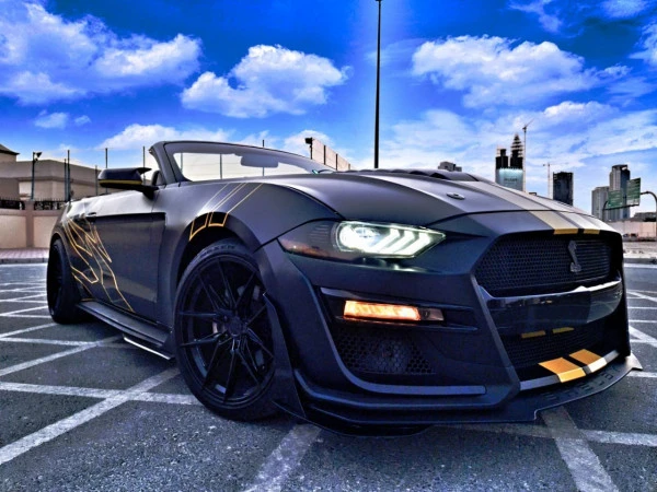  Black Ford Mustang Photo 2