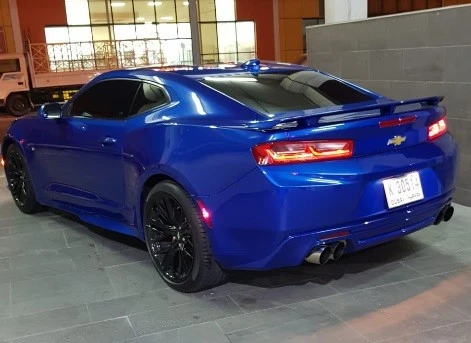  Blue Chevrolet Camaro Coupe Photo 4