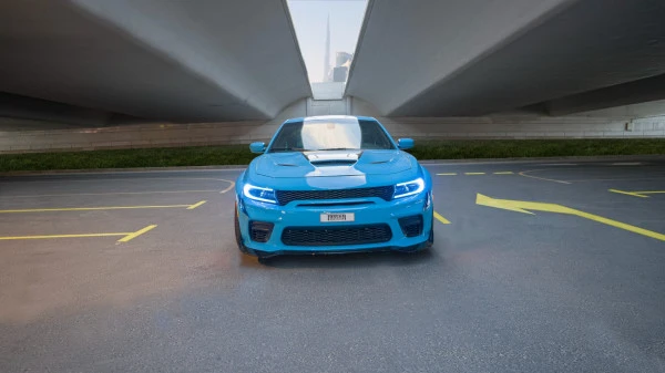  Blue Dodge Charger Photo 3