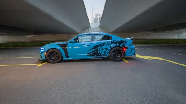 Blue Dodge Charger Photo 5