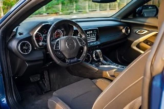  Dark Blue Chevrolet Camaro Photo 3