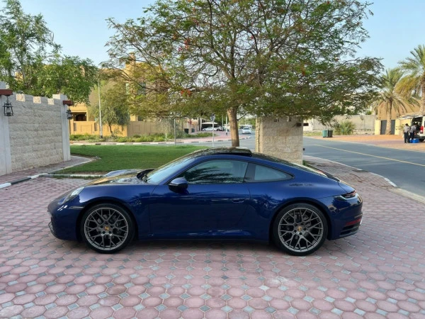  Dark Blue Porsche 911 Carrera Photo 3