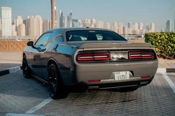  Dark Grey Dodge Challenger Photo 3