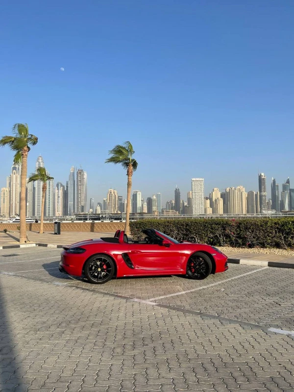  Dark Red Porsche Boxster GTS Photo 3