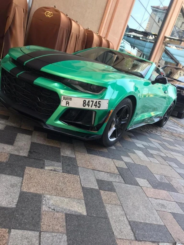  Green Chevrolet Camaro Photo 4