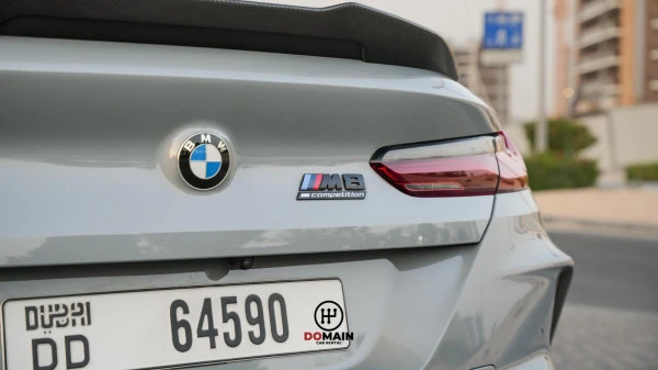  Grey BMW M8 Photo 3