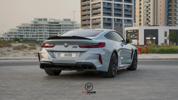  Grey BMW M8 Photo 4