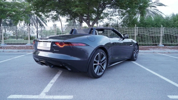  Grey Jaguar F-Type Photo 3