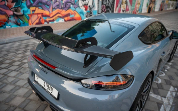 Grey Porsche Cayman GT4 RS Photo 3