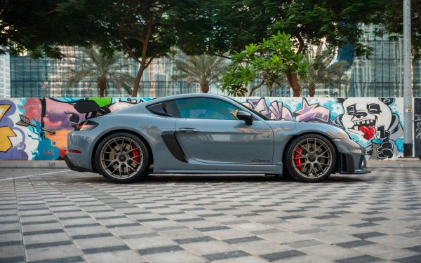  Grey Porsche Cayman GT4 RS Photo 8