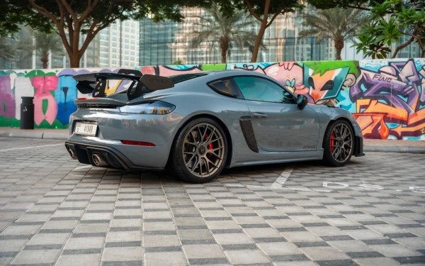  Grey Porsche Cayman GT4 RS Photo 13