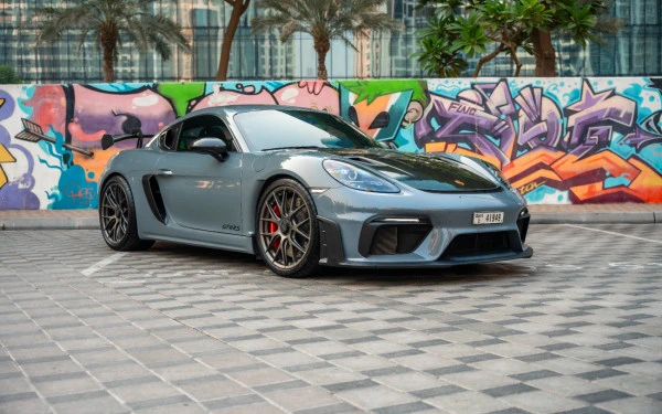  Grey Porsche Cayman GT4 RS Photo 14
