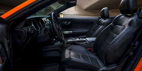  Orange Ford Mustang Photo 3