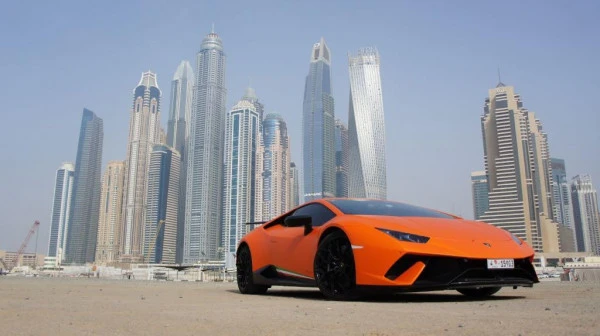 Orange Lamborghini Huracan Performante Photo 6