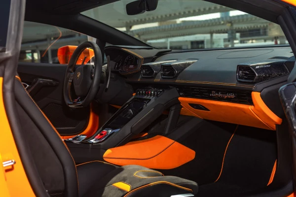  Orange Lamborghini Huracan Photo 7