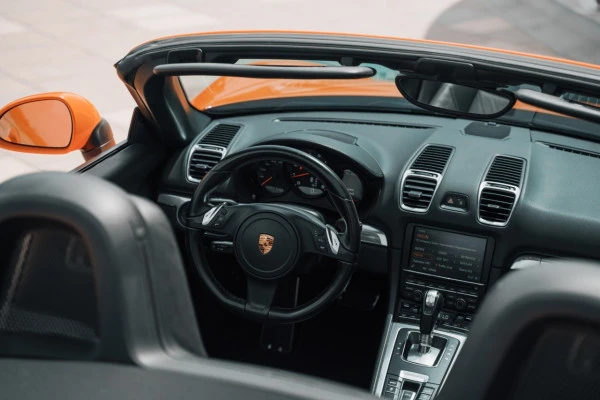  Orange Porsche Boxster Photo 6