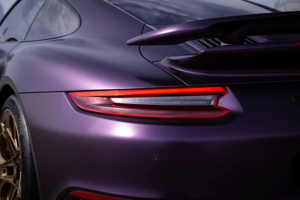  Purple Porsche 911 Turbo S Photo 18