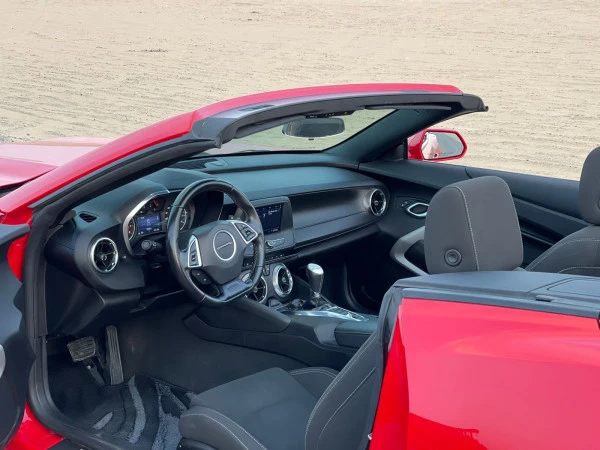  Red Chevrolet Camaro Convertible Photo 3