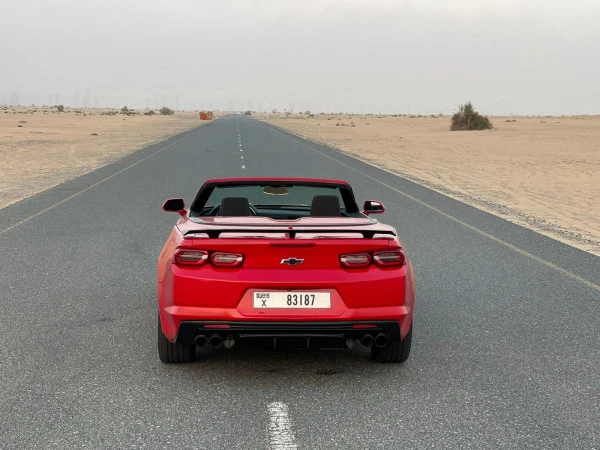 Red Chevrolet Camaro Convertible Photo 6
