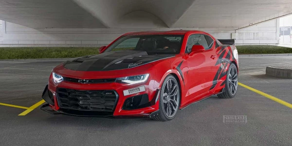  Red Chevrolet Camaro Photo 4