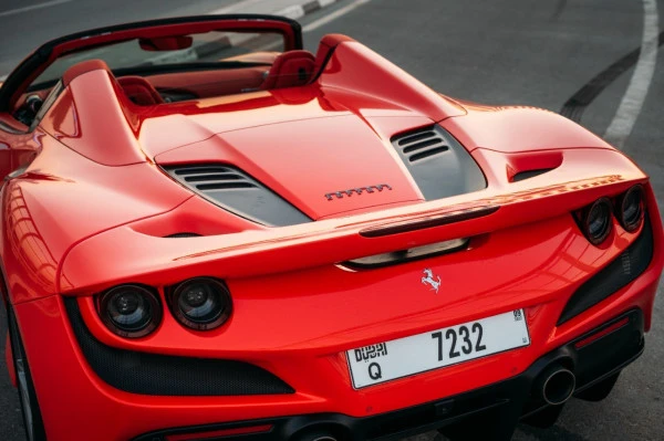  Red Ferrari F8 Tributo Spyder Photo 3