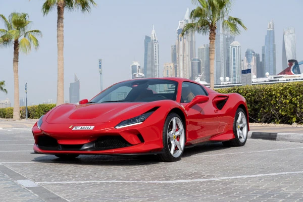  Red Ferrari F8 Tributo Spyder Photo 7