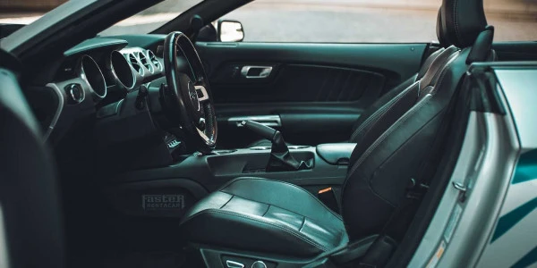  Silver Ford Mustang Photo 3