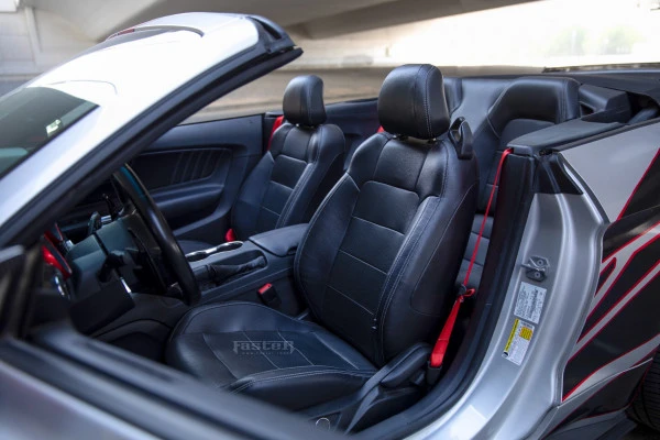  Silver Ford Mustang Photo 2