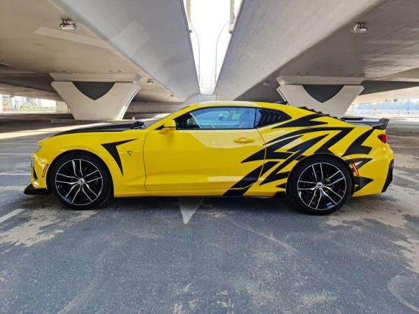  Yellow Chevrolet Camaro evo dynamic Photo 2