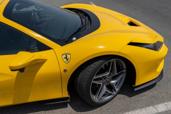  Yellow Ferrari F8 Tributo Spyder Photo 5