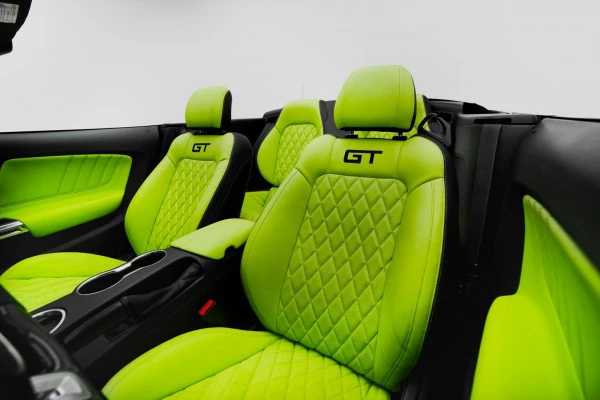  Yellow Ford Mustang Photo 5