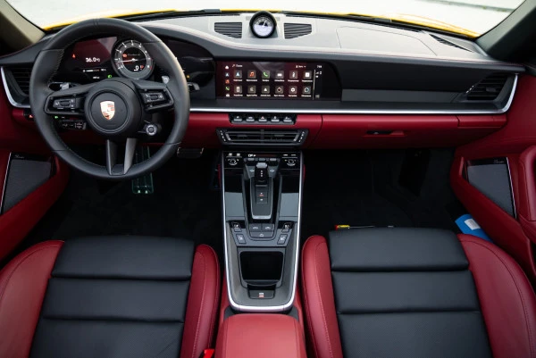  Yellow Porsche 911 Turbo S Photo 6