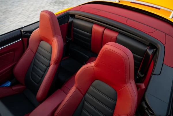  Yellow Porsche 911 Turbo S Photo 15