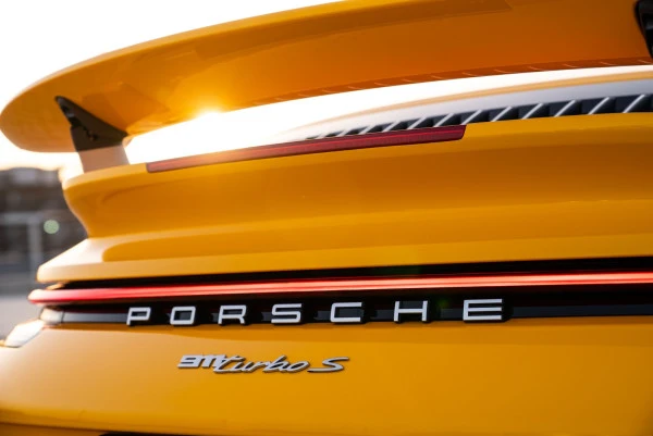  Yellow Porsche 911 Turbo S Photo 19