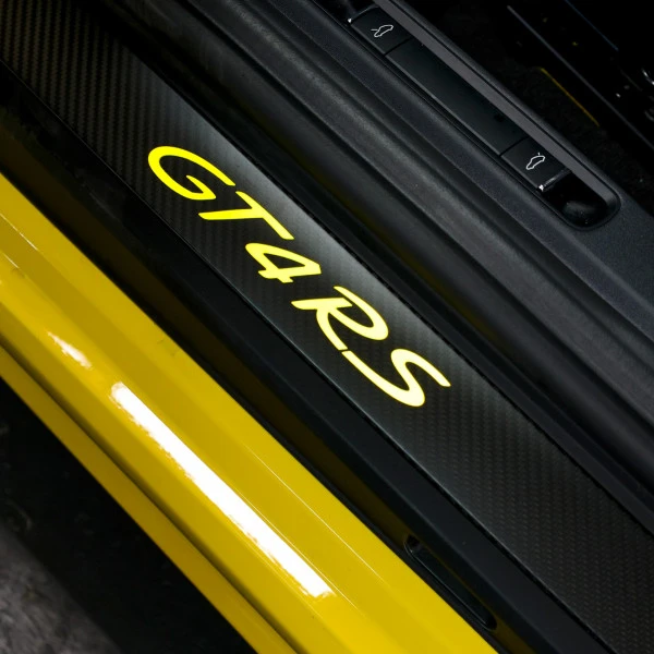  Yellow Porsche GT4 RS Photo 3